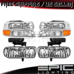 Head Signal Fog Lights For 1999-2006 Chevy Suburban Tahoe Silverado - Combo Set. Fixed Price $144.28.