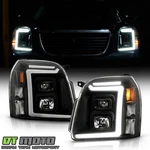 For 2007-2013 Gmc Yukon Black Dual Led Tube Projector Headlights Headlamps Pair. Fixed Price $238.99.