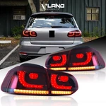 Vland Led Tail Lights For Vw Golf 6 Mk6 2010-2014 Cherry Red Smoked Rear Lamps. Fixed Price $259.99.
