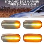For Audi A3 S3 A4 A6 2x Dynamic Constant Side Fender Indicator Turn Signal Light. Fixed Price $16.99.