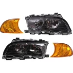 Headlight Kit For 2000 Bmw 323ci Driver And Passenger Side Amber Corner Light. Fixed Price $167.44.