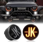 Led Turn Signal Lights For Jeep Wrangler Jk Jku 2007-2018 Clear Lens White Amber. Fixed Price $79.26.