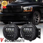 Led Fog Lights Fit For Dodge Ram 1500 02-08 / 2500 3500 03-09 Pickup Truck. Fixed Price $56.99.