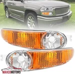 Bumper Lights Fits 2000-2006 Gmc Sierra Yukon Xl 1500 Denali Parking Signal Lamp. Fixed Price $28.02.