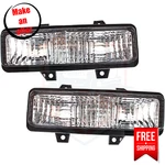 Parking Light Gm2521130 Gm2520130 Set Of 2 For 1992-1995 Chevrolet G10, G20. Fixed Price $48.99.