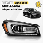 For 2013-2016 Gmc Acadia 17 Limited Halogen Headlight W/bulb W/led Drl Right. Fixed Price $97.99.