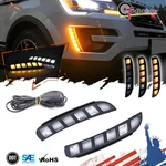 2 Front Bumper Dynamic Turn Signal Sequential Lights For Ford Explorer 2011-2019. Fixed Price $49.99.