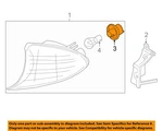 Bmw Oem 02-05 325i Turn Signal Light-front-socket Right 63136914122. Fixed Price $8.30.