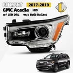 For 2017 2018 2019 Gmc Acadia Hid Headlight W/ Led Drl Projector Left Driver. Fixed Price $155.00.