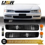 Depo Smoke Bumper Lights W/ Led License Bulbs For 96-97 Honda Accord Coupe/sedan. Fixed Price $32.95.