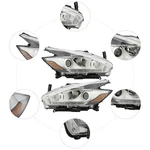 For 2015-2018 Nissan Murano Platinum Full Led Headlights W/drl Left+right Side. Fixed Price $310.34.