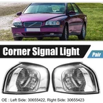 Pair Clear Turn Signal Light Lamp Corner For Volvo S80 1999-2006. Fixed Price $48.15.