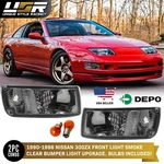 Depo Smoke Bumper Signal Lights Fit For 90 91 92 93 94 95 96 Nissan 300zx Z Z32. Fixed Price $49.95.