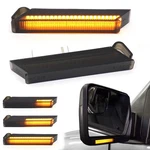 Sequential Amber Led Side Mirror Turn Signal Lights For 2004-2014 Ford F150 R.... Fixed Price $30.46.