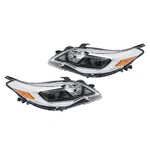 Pair For Toyota Avalon 2013 2014 2015 Headlights Halogen Projector Black Housing. Fixed Price $167.66.
