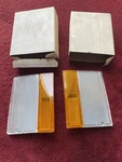 New Oldsmobile 98 Delta 88 Side Lamp Lens Markers Pair. Fixed Price $185.00.