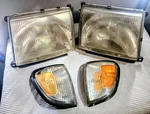 Headlight Assembly Set W/sidemarkers For 1997-2000 Toyota Tacoma Left And Right. Fixed Price $65.00.
