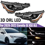 Pair For 2020-2022 Toyota Corolla Se Xse Xle Led Headlights Left Right Headlamps. Fixed Price $177.25.