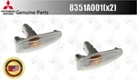 Mitsubishi Genuine Lancer 06-17 Outlander 06-13 Side Market Lamp 8351a001 X2 Oem. Fixed Price $52.00.