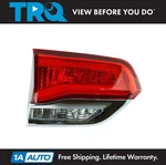 Trq Left Inner Rear Tail Light Assembly Chrome Driver Side Fits 14-22 Jeep. Fixed Price $164.95.