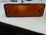 Pontiac Fiero Front Bumper Marker Light Left Right Assemblies 16500010 Used. Fixed Price $36.00.