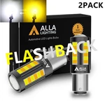Led 2-color Switchback Front Turns Signal Bulb For 99-2000 Honda Civic,flashback. Fixed Price $29.98.