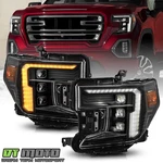 For 2019-2021 Gmc Sierra 1500 Sequential Full Led Headlights W/ Greeting Light. Fixed Price $655.99.