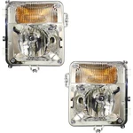 Set Of 2 Clear Lens Fog Light For 2004-09 Cadillac Srx Lh & Rh Capa W/ Bulbs. Fixed Price $131.33.
