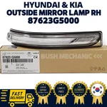 Genuine Oem Hyundai Kia Outside Mirror Lamp Turn Signal Right Rh 87623g5000 Niro. Fixed Price $50.00.