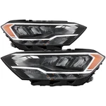 Headlight Pair For Jetta 19-24 Capa Left Right Led Headlamp Vw2502174 Vw2503174. Fixed Price $743.48.