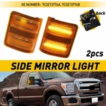 For 2008-2016 Ford F250/f350 Super Duty 2x Side Amber Mirror Led Signal Light. Fixed Price $18.99.