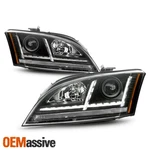 Hid/xenon For 08-14 Audi Tt Sequential Signal Projector Led Black Headlights. Fixed Price $416.98.