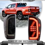 Vland Full Led Smoked Tail Lights For Toyota Tacoma 2016-23 W/animation Red Turn. Fixed Price $272.79.