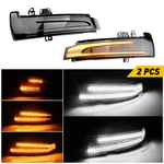Smoke Sequential Led Side Mirror Light Turn Signal Whtie Amber For Mercedes Benz. Fixed Price $25.93.