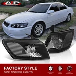Black Clear Driving Halogen Corner Lights Lamps Lh+rh For 2000-2001 Toyota Camry. Fixed Price $68.00.
