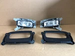 Front Fog Lights & Bezels Trim Passenger Driver 4pcs For 2014 2015 Kia Sorento. Fixed Price $43.99.