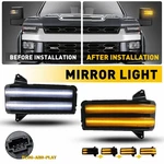 Smoked Sequential Led Tow Side Mirror Turn Signal Light For Silverado Gmc Sierra. Fixed Price $56.99.