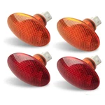Fits Oem Ford Rear Fender Side Marker Lamp Red Amber Set F250 F350 1999-2010. Fixed Price $35.00.