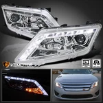 Fits 2010-2012 Ford Fusion Led Strip Projector Headlight Head Lamps Left+right. Fixed Price $196.38.