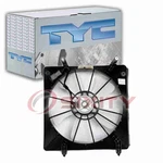 Tyc Left Engine Cooling Fan Assembly For 1998-2002 Honda Accord 2.3l L4 Yr. Fixed Price $80.83.