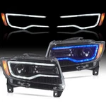 For 2011 2012 2013 Jeep Grand Cherokee Led Projector Headlights Assembly Pair. Fixed Price $303.59.