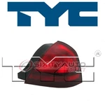 Tyc Right Tail Light Lens For 2003-2011 Mercury Grand Marquis Electrical Fl. Fixed Price $67.43.