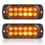 At-haihan Pack Of 2 Aluminum Housing Amber Led Trailer Turn Signal Brake Park.... Fixed Price $45.10.
