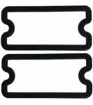 Parking Light Lens Gasket Pads, Pair, Fits Chevy/gmc Truck 1967-1968. Fixed Price $12.95.