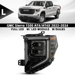 For 2022 2023 2024 Gmc Sierra 1500 At4 At4x Full Led Headlight Left Driver Gray. Fixed Price $209.99.