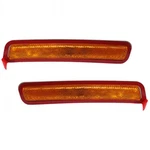 For Bmw X3 2018-2023 Bumper Reflector Unit Driver And Passenger Side Pair Front. Fixed Price $44.07.