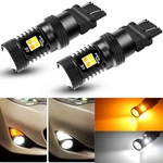 Amber White Led Switchback Front Turn Signal Bulbs 90-16 Chrysler Town & Country. Fixed Price $19.99.