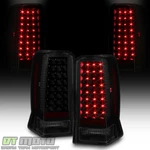 Black Smoke 2002 2003 2004 2005 2006 Cadillac Escalade Esv Led Tail Lights Lamps. Fixed Price $128.99.