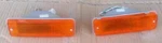 Toyota Hilux Rn50 Rn55 Yn56 2wd Model 1984 89 Front Bumper Turn Lights Pair L R. Fixed Price $38.00.