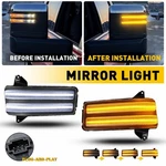 Clear Switchback Led Tow Side Mirror Signal Light For Silverado Gmc Sierra 20-24. Fixed Price $53.19.